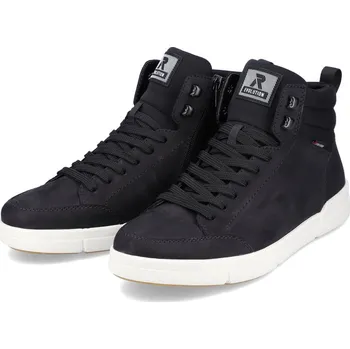 Pánské polobotky RIEKER - REVOLUTION Pánská kotníková obuv 07100-00 Rieker-R černé Barva: schwarz, Velikost: 43