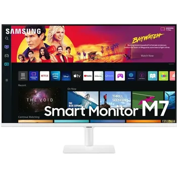 Monitor Samsung S32BM701UU bílý