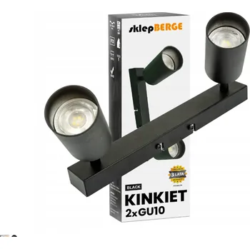 Bodové svítidlo Stropní bodové svítidlo LED VIKI-X 2x GU10 - černé