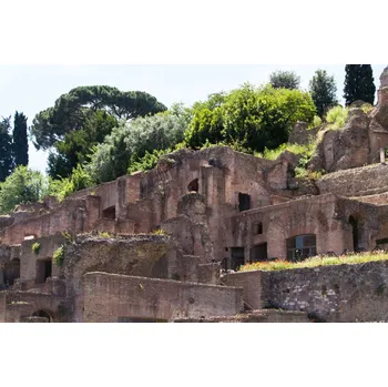 Fototapeta DIMEX | Vliesová fototapeta Římské ruiny MS-5-1211 | 375 x 250 cm| zelená, hnědá + Vliesová fototapeta na stěnu DIMEX Římské ruiny MS51211 v rozměru 375 x 250 cm + lepidlo zdarma