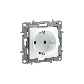 Elektrická zásuvka LEGRAND Zásuvka NILOÉ 764529 2P+T Schuko bílá 764529