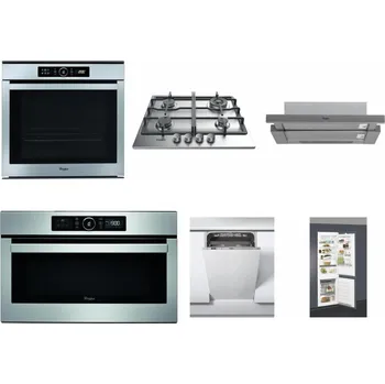 Set domácích spotřebičů WHIRLPOOL ABSOLUTE AKZM 8480 IX + WHIRLPOOL TKRL 661 IX EU + WHIRLPOOL AKR 749/1 IX + WHIRLPOOL ABSOLUTE AMW 730 IX + WHIRLPOOL WSIC 3M27 C + WHIRLPOOL ART 66112