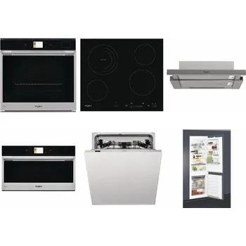 Set domácích spotřebičů WHIRLPOOL W9 OP2 4S2 H + WHIRLPOOL AKT 8900 BA + WHIRLPOOL AKR 5390/1 IX + WHIRLPOOL W9 MD260 IXL + WHIRLPOOL WIC 3C33 PFE + WHIRLPOOL ART 65031