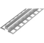 Marcons Lišta dilatační 10mm hliník šedá 2,5m
