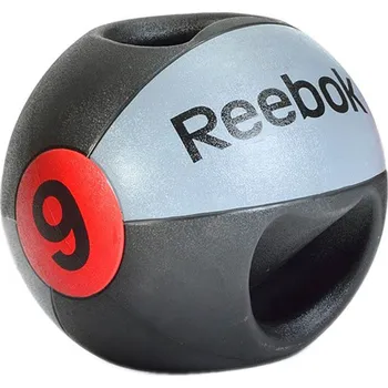Medicinbal Double Grip Medicinball REEBOK 9 kg - s úchopy