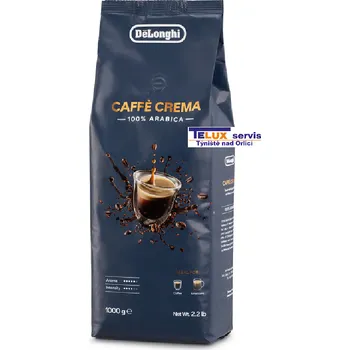 Káva zrnková káva DéLonghi Crema 100% Arabica 1kg / AS00001151