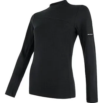Dámská móda SENSOR MERINO EXTREME dámské triko dl.rukáv černá Velikost: M