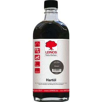 barva a nátěr na dřevo LEINOS 240 Tvrdý olej černý 0,25lt LEINOS L-240.307 000250