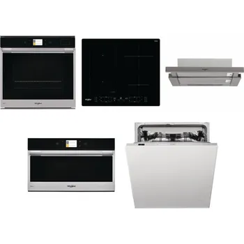 Set domácích spotřebičů WHIRLPOOL W9 OP2 4S2 H + WHIRLPOOL WL B8160 NE + WHIRLPOOL AKR 5390/1 IX + WHIRLPOOL W9 MD260 IXL + WHIRLPOOL WIC 3C33 PFE