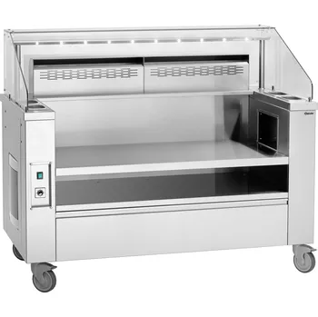 Příslušenství pro výčepní zařízení Varná stanice Bartscher, 1520x770x1263 mm, 400 V, 230 V, inox | BARTSCHER, 107290
