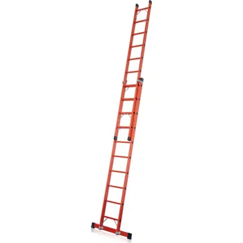 Žebřík Zarges ZARGES celoplastový dvoudílný výsuvný žebřík EVEREST EFA 2E, délka 6,03 m + doprava zdarma