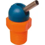 Vysokotlaká tryska CD pro hadice na chladivo 1/4" 70bar Ø3x31,8mm šedá LOC-LINE