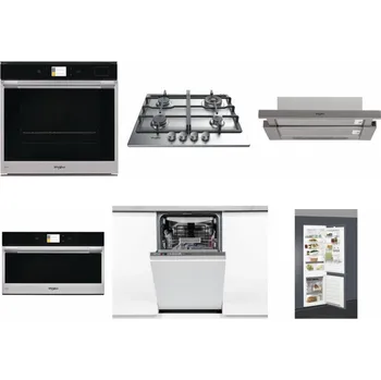 Set domácích spotřebičů WHIRLPOOL W9 OP2 4S2 H + WHIRLPOOL TKRL 661 IX EU + WHIRLPOOL AKR 5390/1 IX + WHIRLPOOL W9 MD260 IXL + WHIRLPOOL WSIO 3O34 PFE X + WHIRLPOOL ART 66112