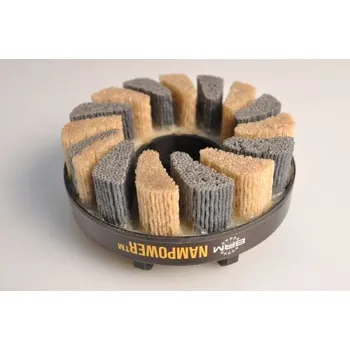 Brusný kartáč BRM Kartáč NAMPOWER 80x18 turbínový, nylon SiC 120