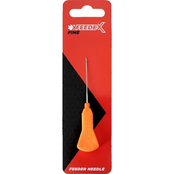 Jehla na Boilie Feeder Expert Feeder Fine bez Západky Oranžová