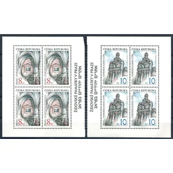 Poštovní známka Česká pošta (1997) č. 142-143 ** - 4-bl - ČR - Krásy naší vlasti