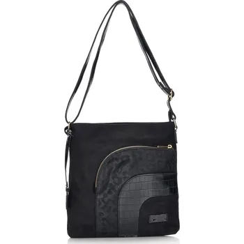 Kabelka Dámská kabelka na rameno Q0705-02 Remonte černá Barva: schwarz, Velikost: BEZ