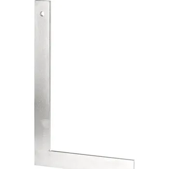 Úhloměr Zámečnický úhelník bez dorazu, pozinkování, 750x375mm FORMAT