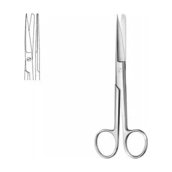 Nůžky chirurgické hrotnato tupé rovné 14 cm S/M PAK K.T.S. 11142