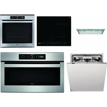 Set domácích spotřebičů WHIRLPOOL ABSOLUTE AKZM 8480 IX + WHIRLPOOL WL B8160 NE + WHIRLPOOL AKR 650/1 IX + WHIRLPOOL ABSOLUTE AMW 730 IX + WHIRLPOOL WIO 3O540 PELG