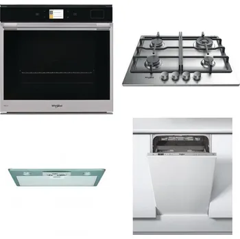 Set domácích spotřebičů WHIRLPOOL W9 OP2 4S2 H + WHIRLPOOL TKRL 661 IX EU + WHIRLPOOL AKR 650/1 IX + WHIRLPOOL WSIC 3M27 C