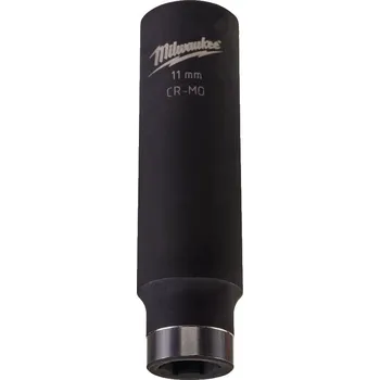 Gola hlavice MILWAUKEE Průmyslová hlavice Shockwave 3/8" HEX 11mm, prodloužená