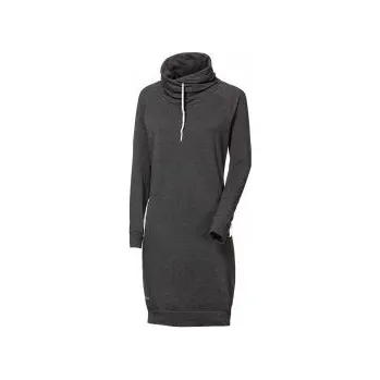 Dámské šaty Progress SIMONA antracit melír M; Černá šaty + DÁREK DLE VÝBĚRU!