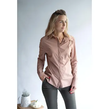 Dámská košile Košile s límečkem Mooij T0013 Italie barva: černá, velikost: XXL