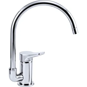 Vodovodní baterie Kuchyňská stojánková baterie, boční otáčivé ústí K539