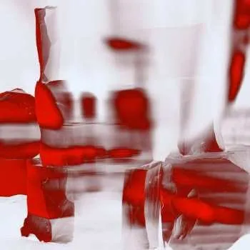 Zahraniční hudba LP Fern: Intersubjective CLR | LTD 2022 Coloured White And Red Splatter On Clear Background Vinyl Limited Edition