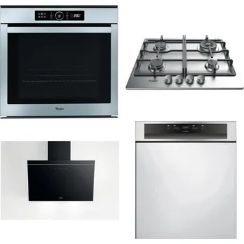 Set domácích spotřebičů WHIRLPOOL ABSOLUTE AKZM 8480 IX + WHIRLPOOL TKRL 661 IX EU + WHIRLPOOL AKR 62F LT K + WHIRLPOOL WBC 3C34 PF X