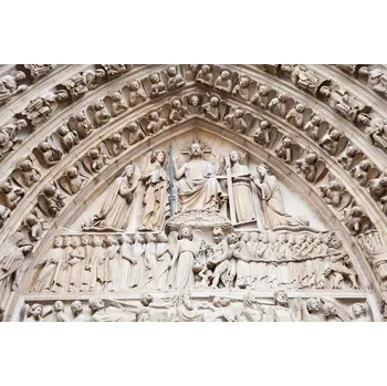 Fototapeta DIMEX | Vliesová fototapeta Notre-Dame IV. MS-5-1171 | 375 x 250 cm| béžová + Vliesová fototapeta na stěnu DIMEX Notre-Dame IV. MS51171 v rozměru 375 x 250 cm + lepidlo zdarma