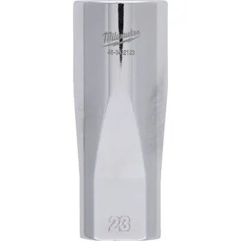 Klíč MILWAUKEE 1/2" Chromovaný prodloužený nástrčný klíč metrický 23 mm