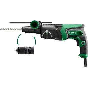 Pneumatické kladivo HIKOKI Kombinované kladivo DH26PMCW1, 830 W