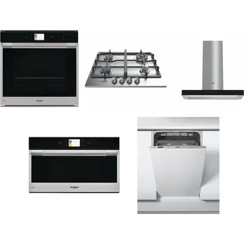 Set domácích spotřebičů WHIRLPOOL W9 OP2 4S2 H + WHIRLPOOL TKRL 661 IX EU + WHIRLPOOL WHBS 62F LT K + WHIRLPOOL W9 MD260 IXL + WHIRLPOOL WSIC 3M27 C