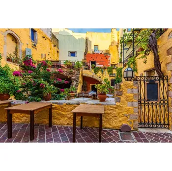 Fototapeta DIMEX | Vliesová fototapeta Letní krajina MS-5-0736 | 375 x 250 cm| zelená, žlutá, hnědá + Vliesová fototapeta na stěnu DIMEX Letní krajina MS50736 v rozměru 375 x 250 cm + lepidlo zdarma