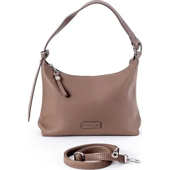 Kabelka David Jones Paris Malá kabelka na rameno i do ruky David Jones CM6564 hnědá