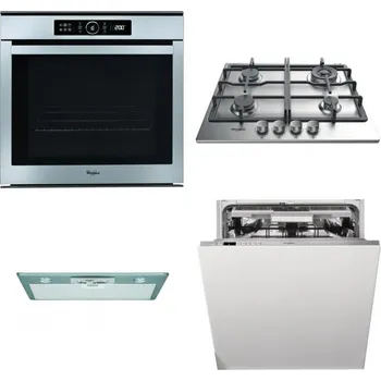 Set domácích spotřebičů WHIRLPOOL ABSOLUTE AKZM 8480 IX + WHIRLPOOL TKRL 661 IX EU + WHIRLPOOL AKR 650/1 IX + WHIRLPOOL WIO 3T133 PLE