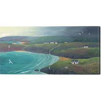 Obraz Obraz na plátně Jo Grundy - Coastal Hills