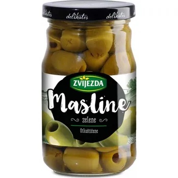 Zelené olivy Zvijezda 350g