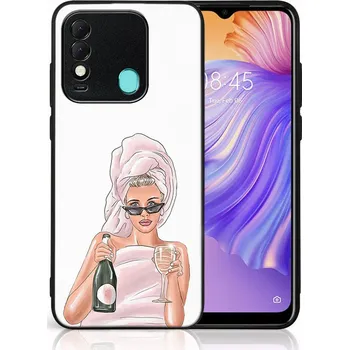 Pouzdro na tablet VSECHNONAMOBIL 50339 MY ART Ochranný obal Tecno Spark 8 -CHAMPAGNE (134)