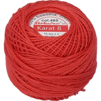Příze Ariadna Háčkovací příze Karat 8 10 g - 1553