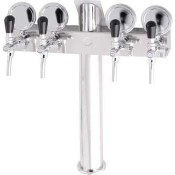 Příslušenství pro výčepní zařízení Stojan Lindr T 4xkoh.na 5 kování+plakety (výčepní zařízení a technika LINDR)