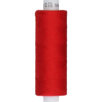 Nit Ariadna Polyesterová střižová nit Talia 120 500 m - 7131 - červená