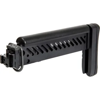 Airsoft 5KU 5KU sklopná pažba PT-1 Gen2 pro LCT / GHK / CYMA AK - Černá