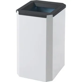 Odpadkový koš MEVA-TEC Odpadkový koš střední - černý