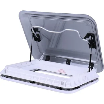 Příslušenství ke karavanu Střešní okno Carbest PANORAMA 45x40 nebo 70x50 cm s LED osvětlením Varianta: S nucenou ventilací - 70x50 cm