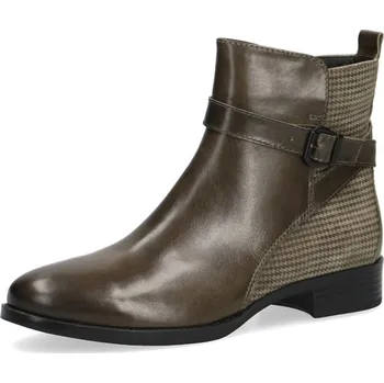 Dámské polobotky Dámská kožená obuv 9-9-25330-29-764 Caprice olivová Barva: khaki comb, Velikost: 40,5