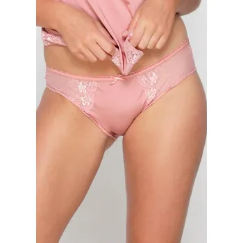 Kalhotky Dámské kalhotky LingaDore 1400B Starorůžová1 XL