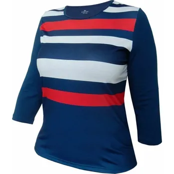 Dámské tričko, 3/4 rukáv KEJINA 801 tm.modrá XXL